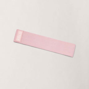 Pilates Resistance Band - Rose Pink Light on a neutral background, ideal for beginners and rehabilitation.