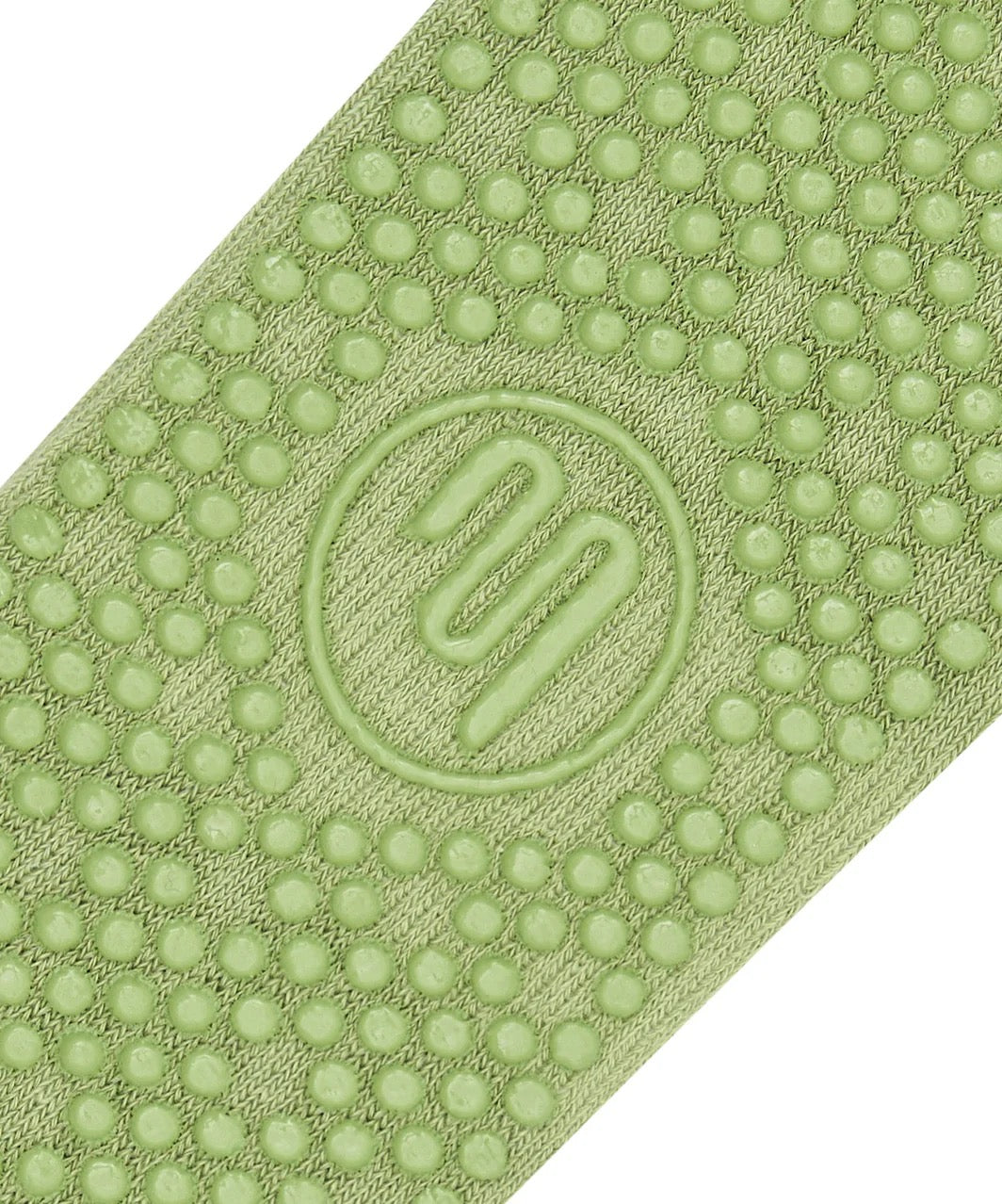 MoveActive Crew Non Slip Grip Socks - Sage Frill