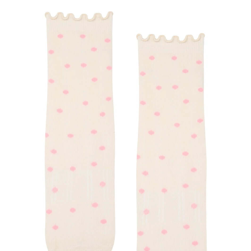 MoveActive Crew Non Slip Grip Socks - Sweetheart Spots