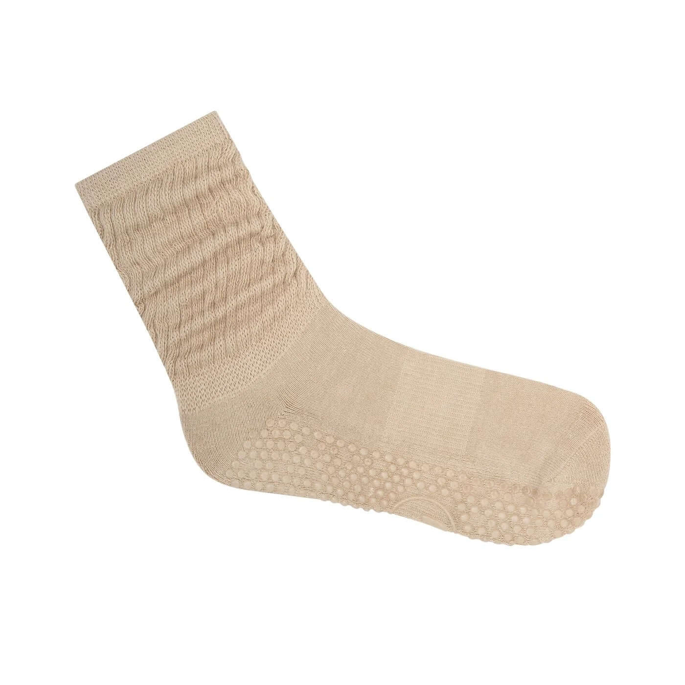 MoveActive Scrunch Grip Socks - Latte