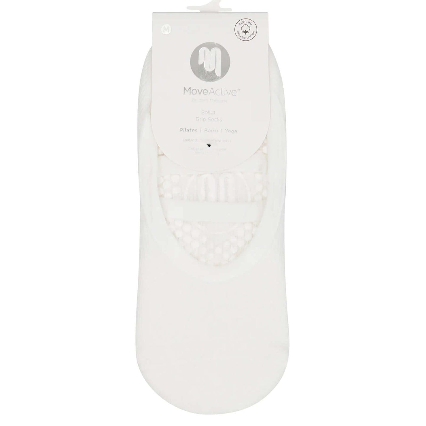 MoveActive Ballet Grip Socks - Ivory
