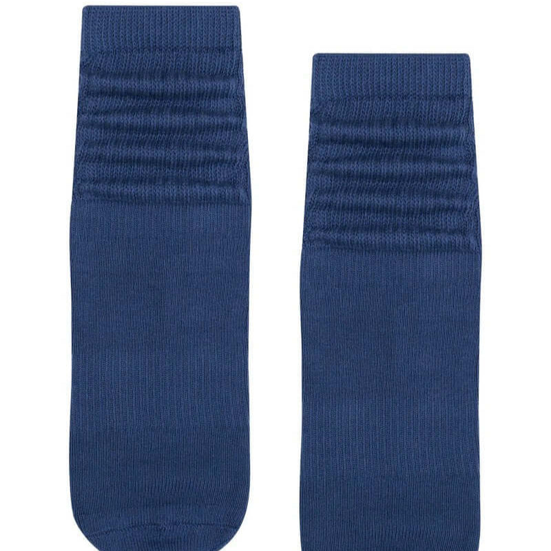 MoveActive Scrunch Grip Socks - Denim Blue