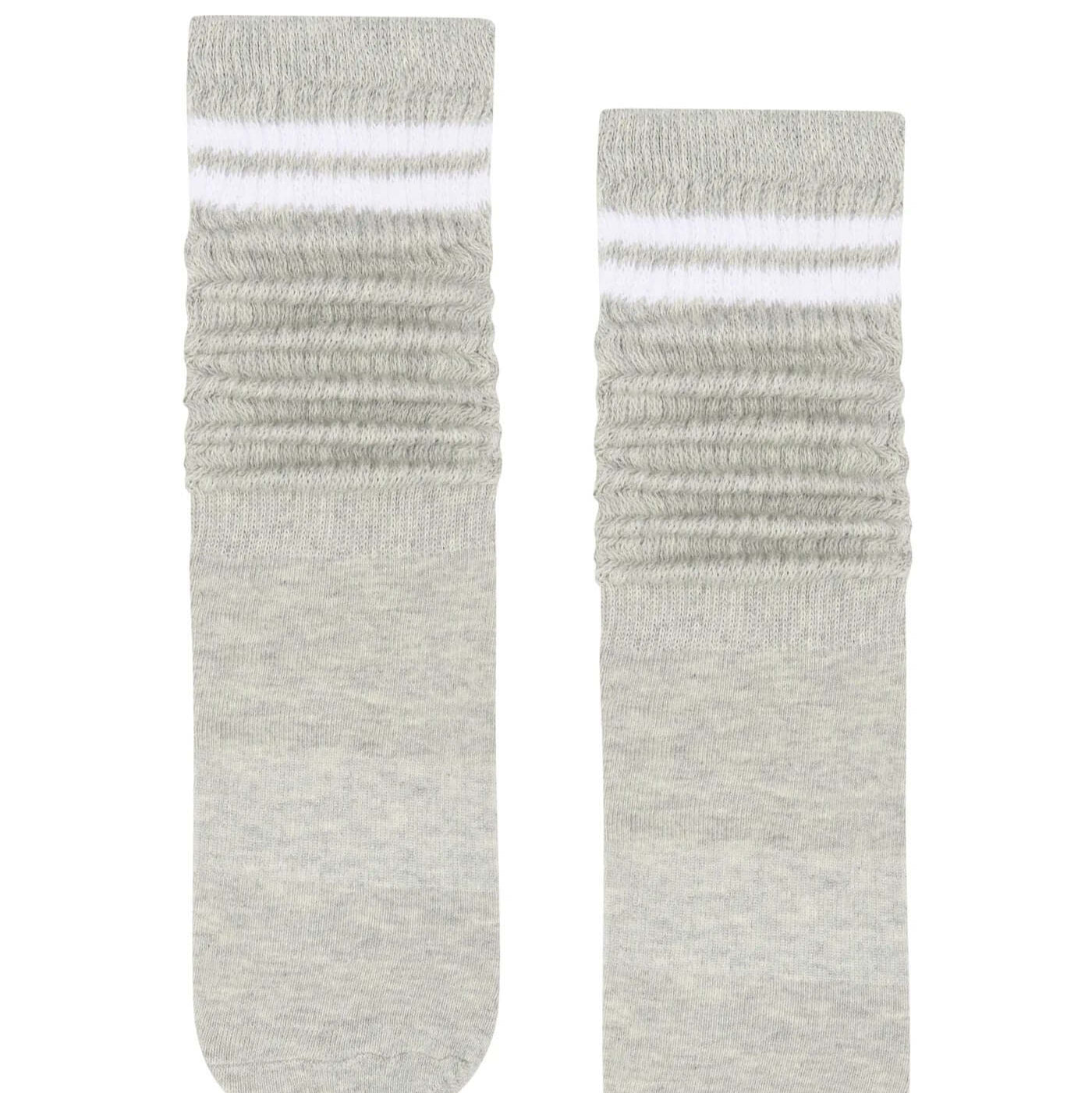 MoveActive Scrunch Pilates Socks - Grey Sporty