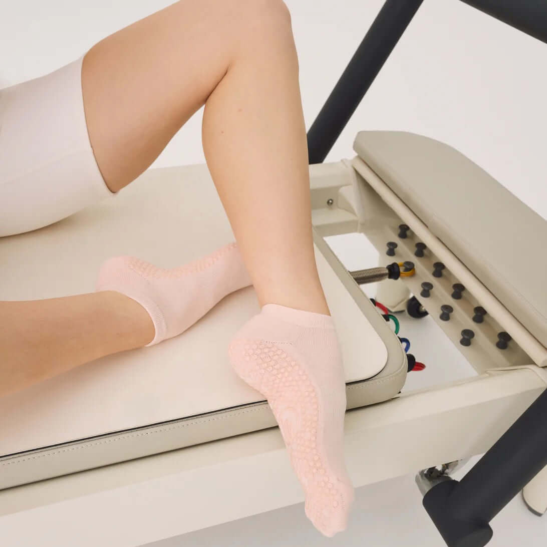 MoveActive Low Rise Grip Socks -Soft Pink