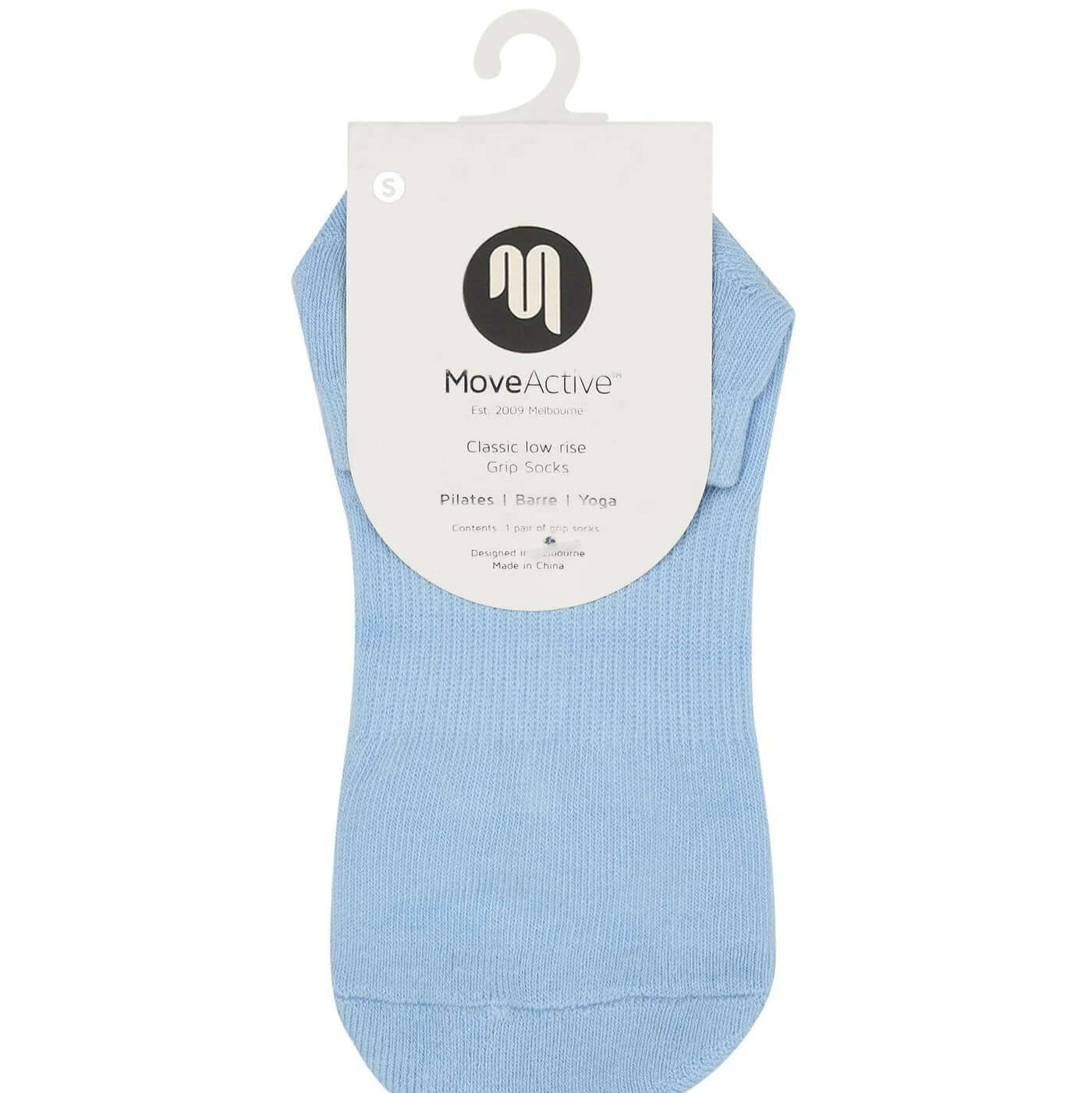MoveActive Low Rise Grip Socks - Blue