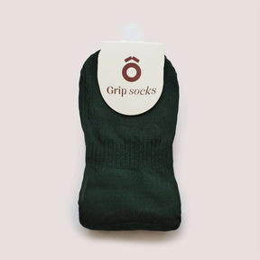ÔWEAR Scrunch Pilates Grip Socks in Forest Green, view 5