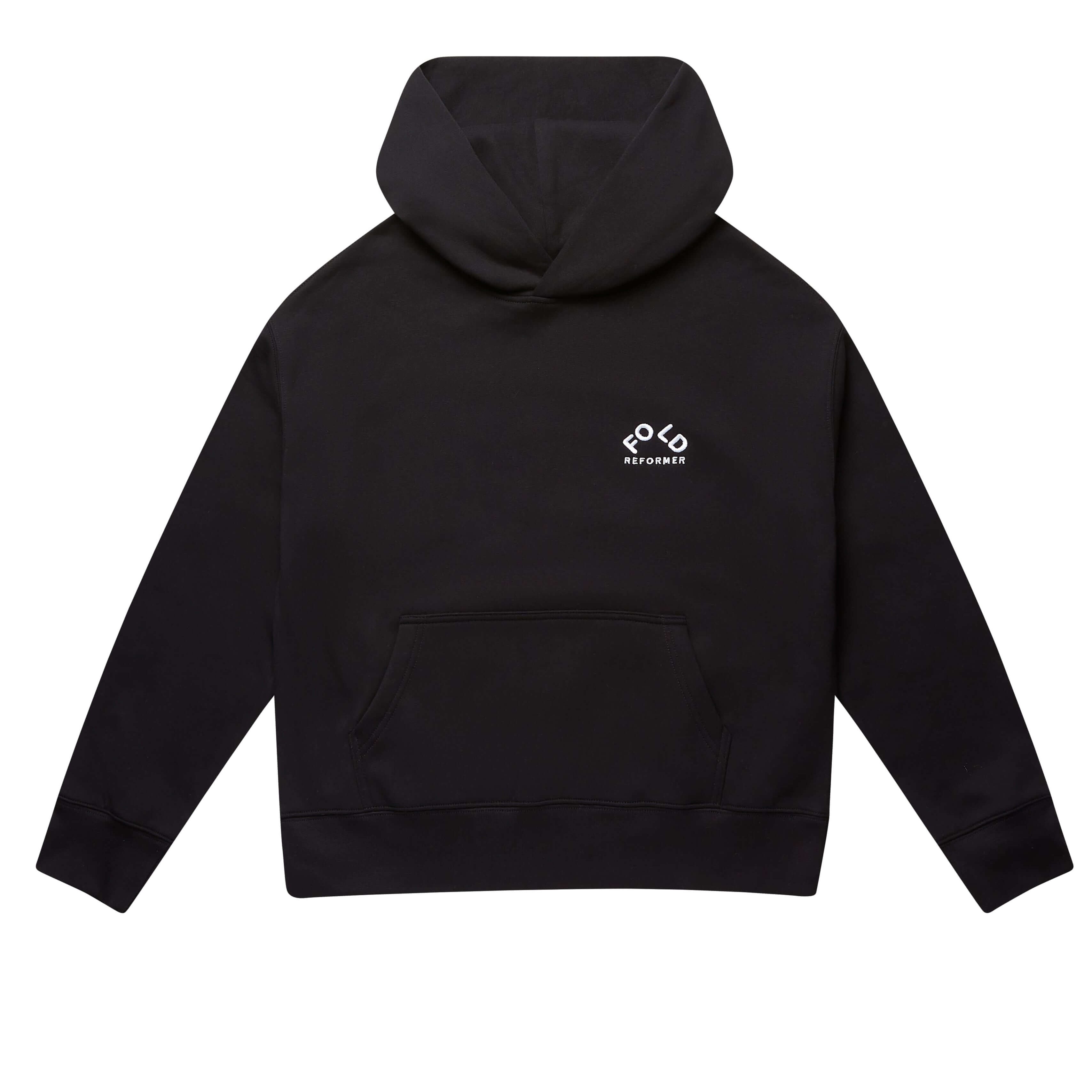 Women’s Hoodie Front In Black