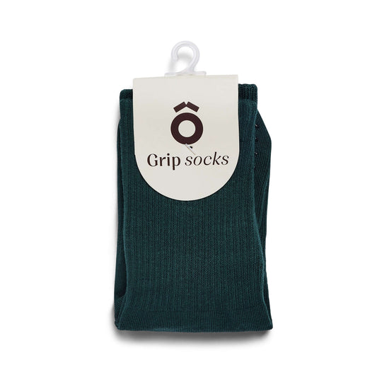ÔWEAR Essentials Pilates Grip Socks - Forest Green