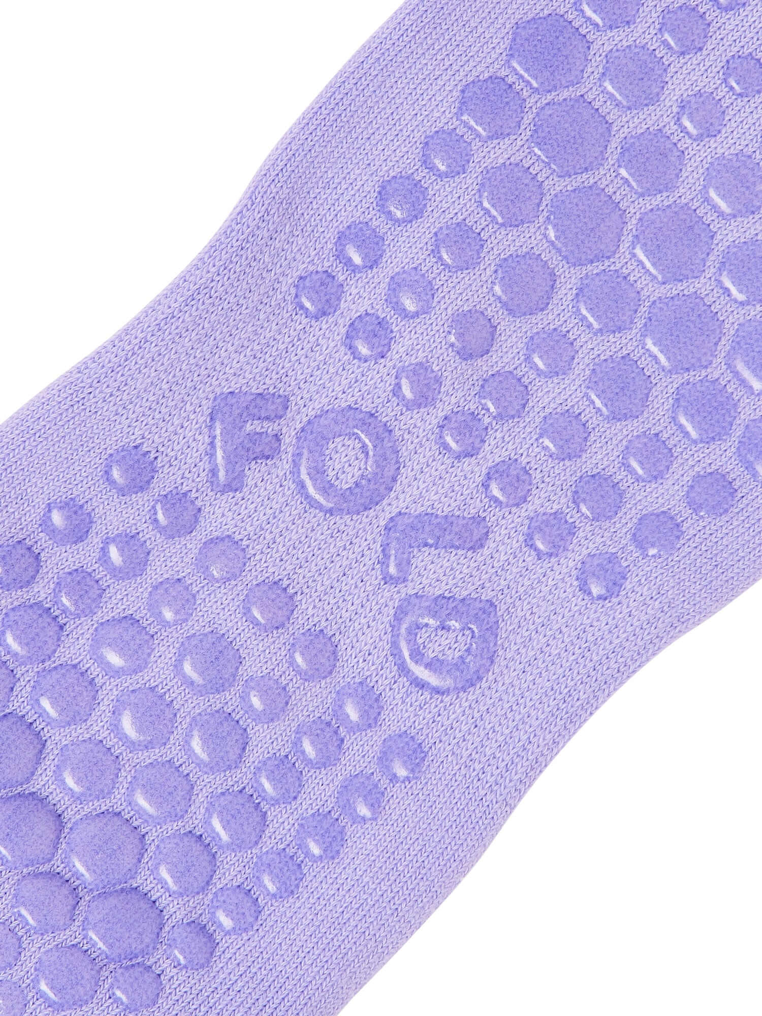 FOLD Crew Grip Socks - Sporty Stripe Lavender Haze