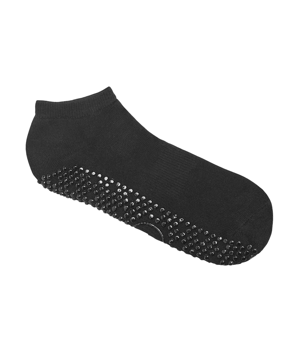 Move Active Classic Low Rise Grip Socks - Black