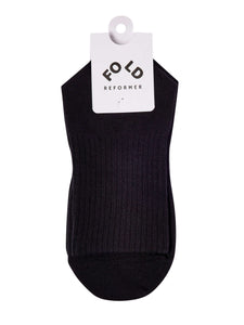 FOLD Crew Grip Socks - Midnight Noir