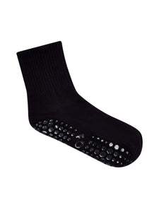 FOLD Crew Grip Socks - Midnight Noir