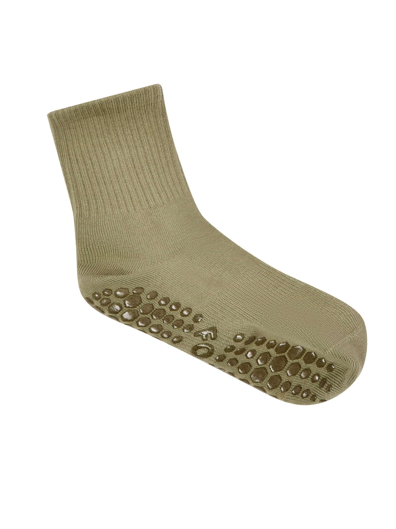 FOLD Crew Grip Socks - Olive Grove