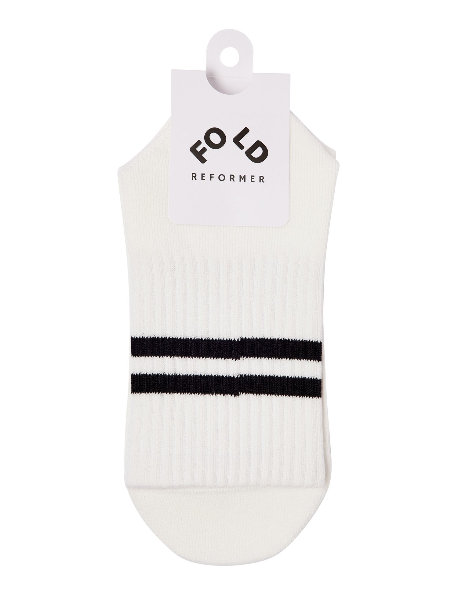 FOLD Crew Sporty Grip Socks - Snow Drift