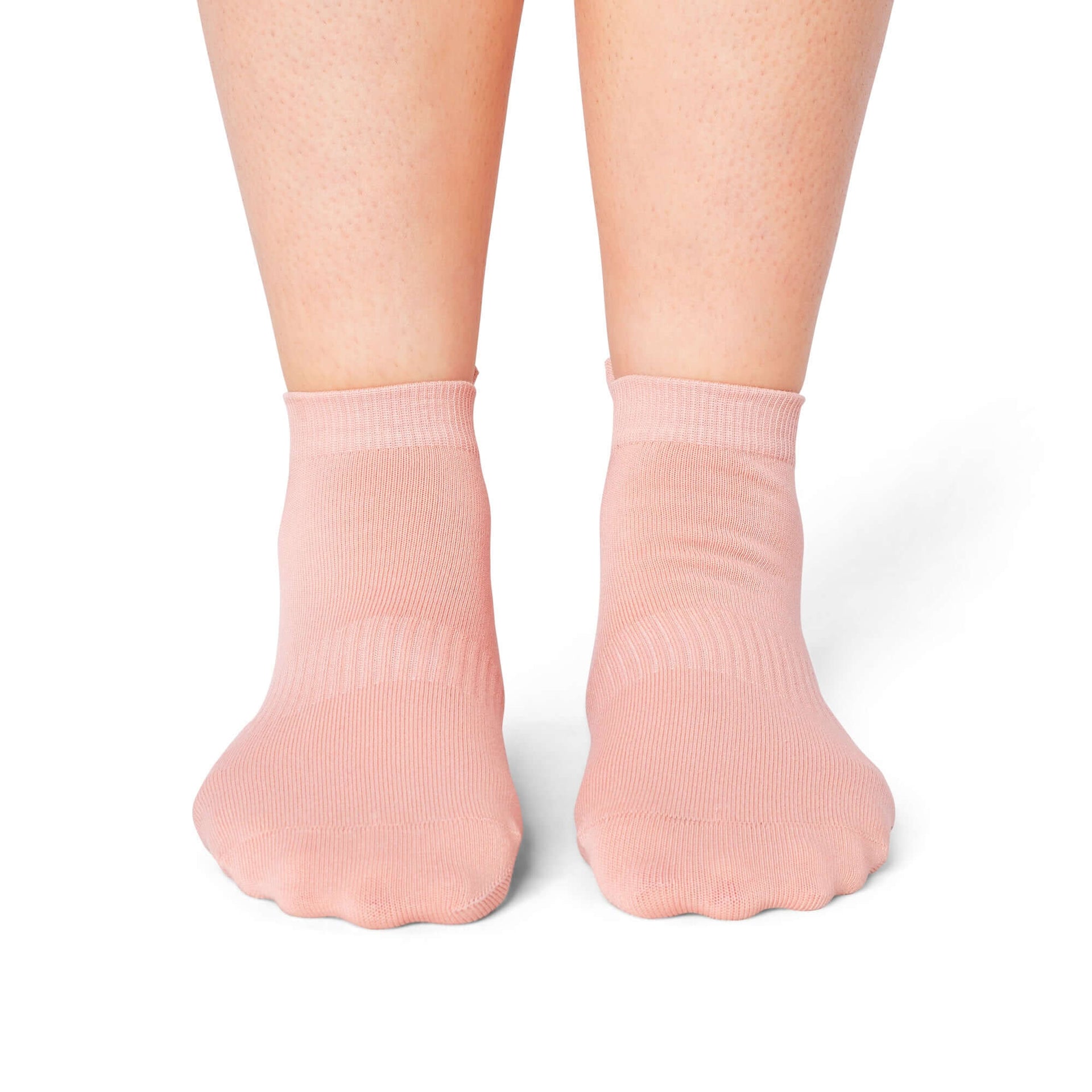 Pilates Low Rise Grip Socks Rose Pink