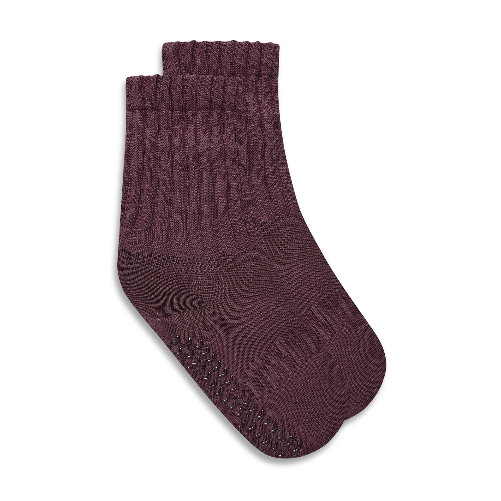Pilates Scrunch Grip Socks
