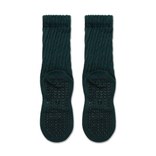 Scrunch Grip Socken - Ever Green