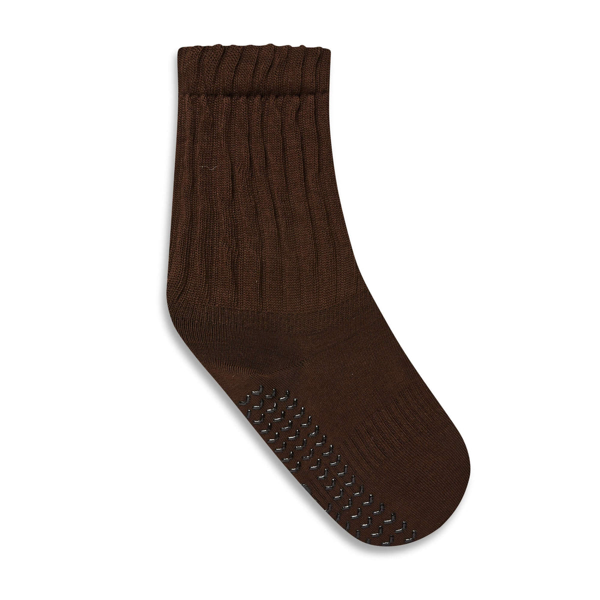 Scrunch Grip Socks Cocoa