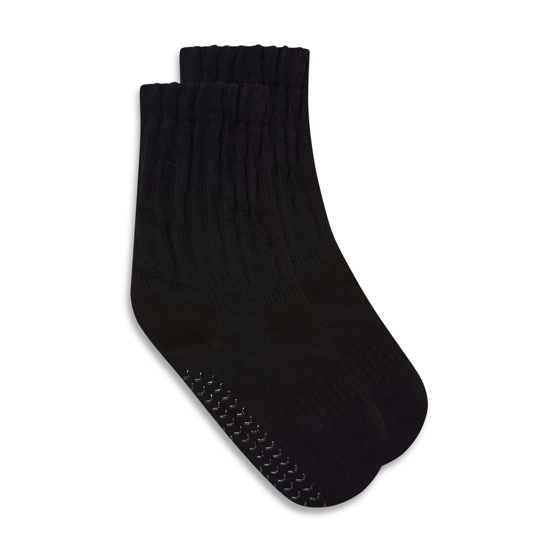 Pilates Scrunch Grip Socks
