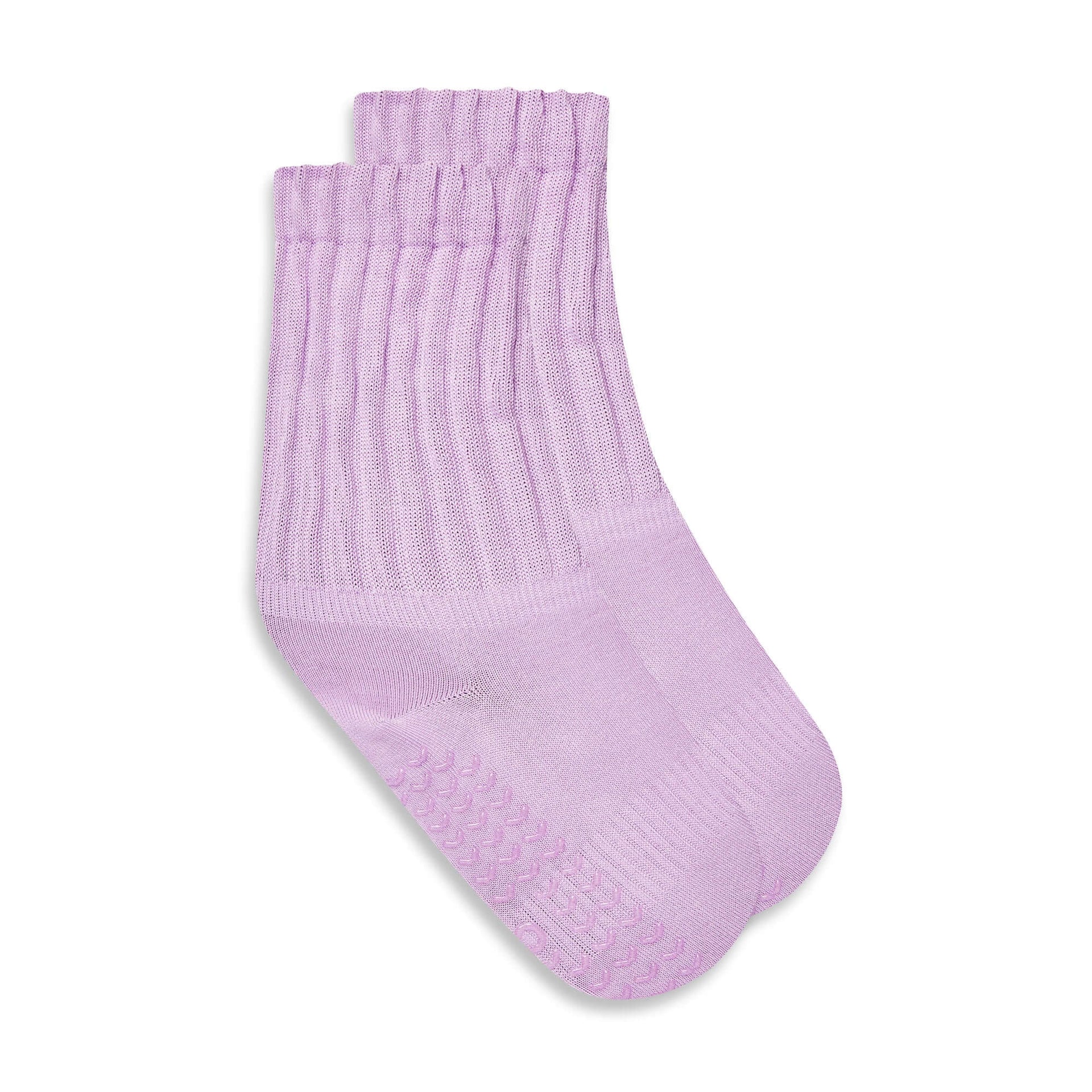 Pilates Scrunch Grip Socks Thistle