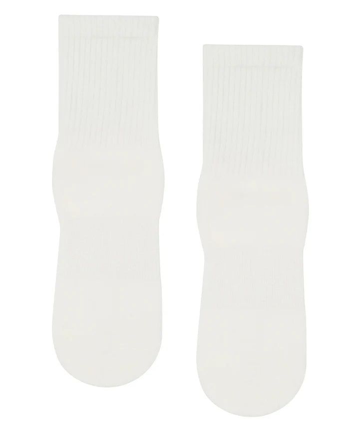 Move Active Crew Grip Socks - Ivory