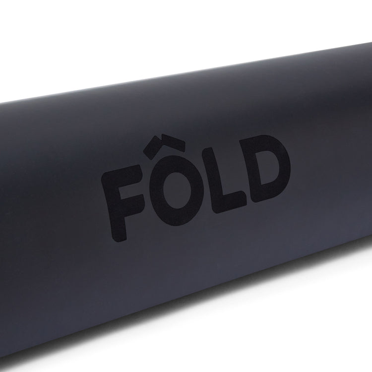 Black FOLD yoga mat