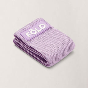 Pilates Resistance Band - Lilac Medium, premium medium resistance band in elegant lilac color.