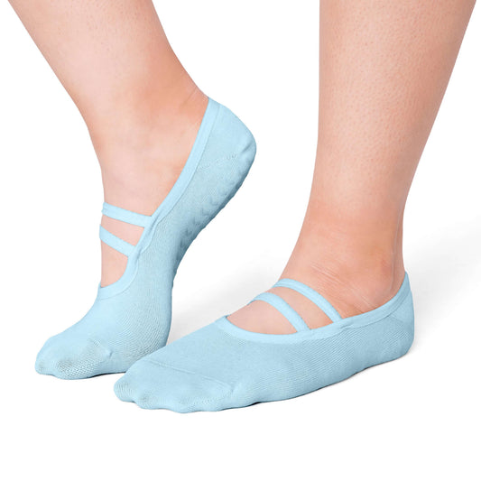 Ballet Grip Socks - Celestial Blue