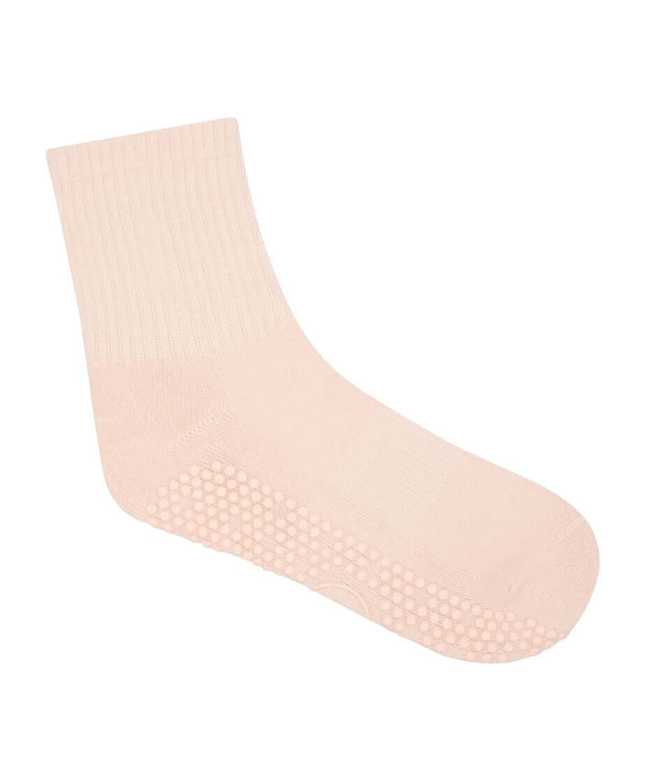 MoveActive Classic Low Rise Grip Socks -Soft Pink