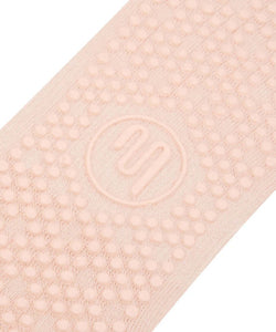 MoveActive Crew Grip Socks - Soft Pink