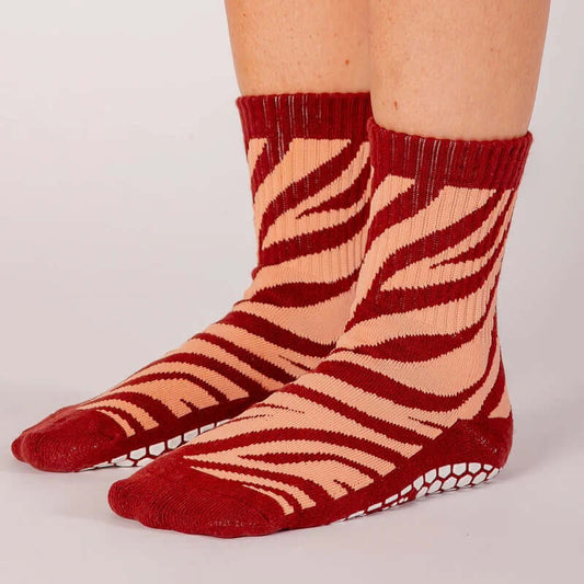Grip Socken - Scarlet Tiger