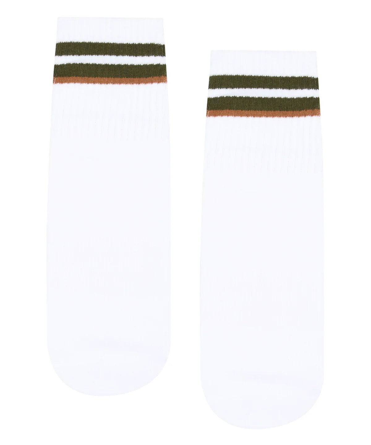 Men's Crew Grip Socks - Ivory Earth