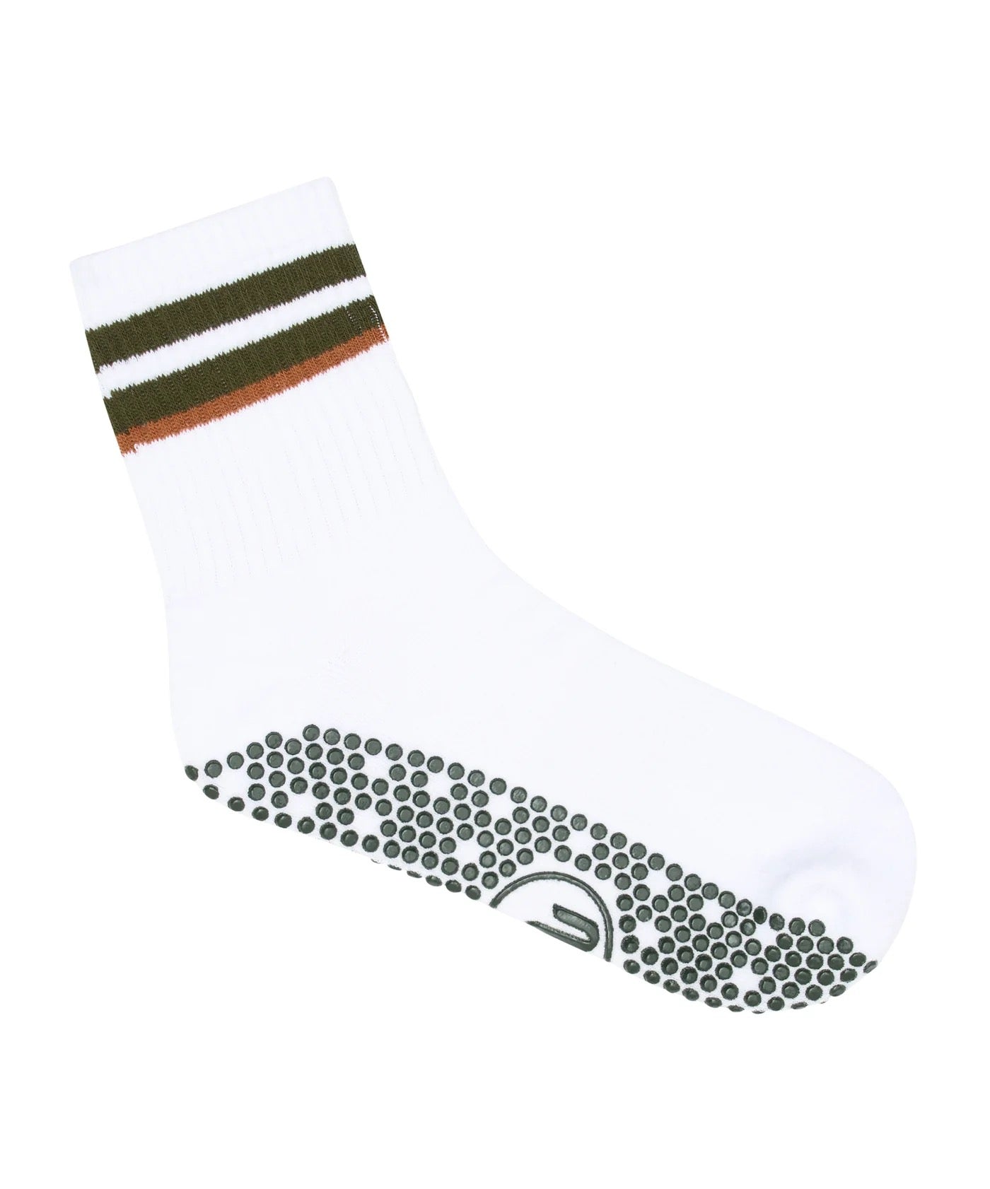 Men's Crew Grip Socks - Ivory Earth