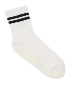 Crew Grip Socks - Sporty Stripe Ivory