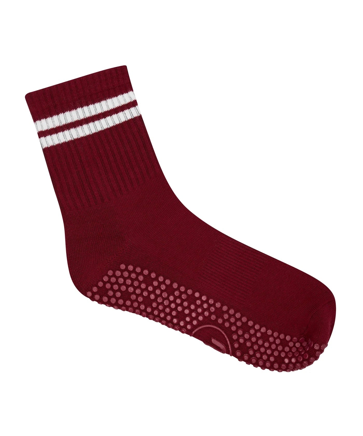 MoveActive Crew Grip Socks - Crimson Dream