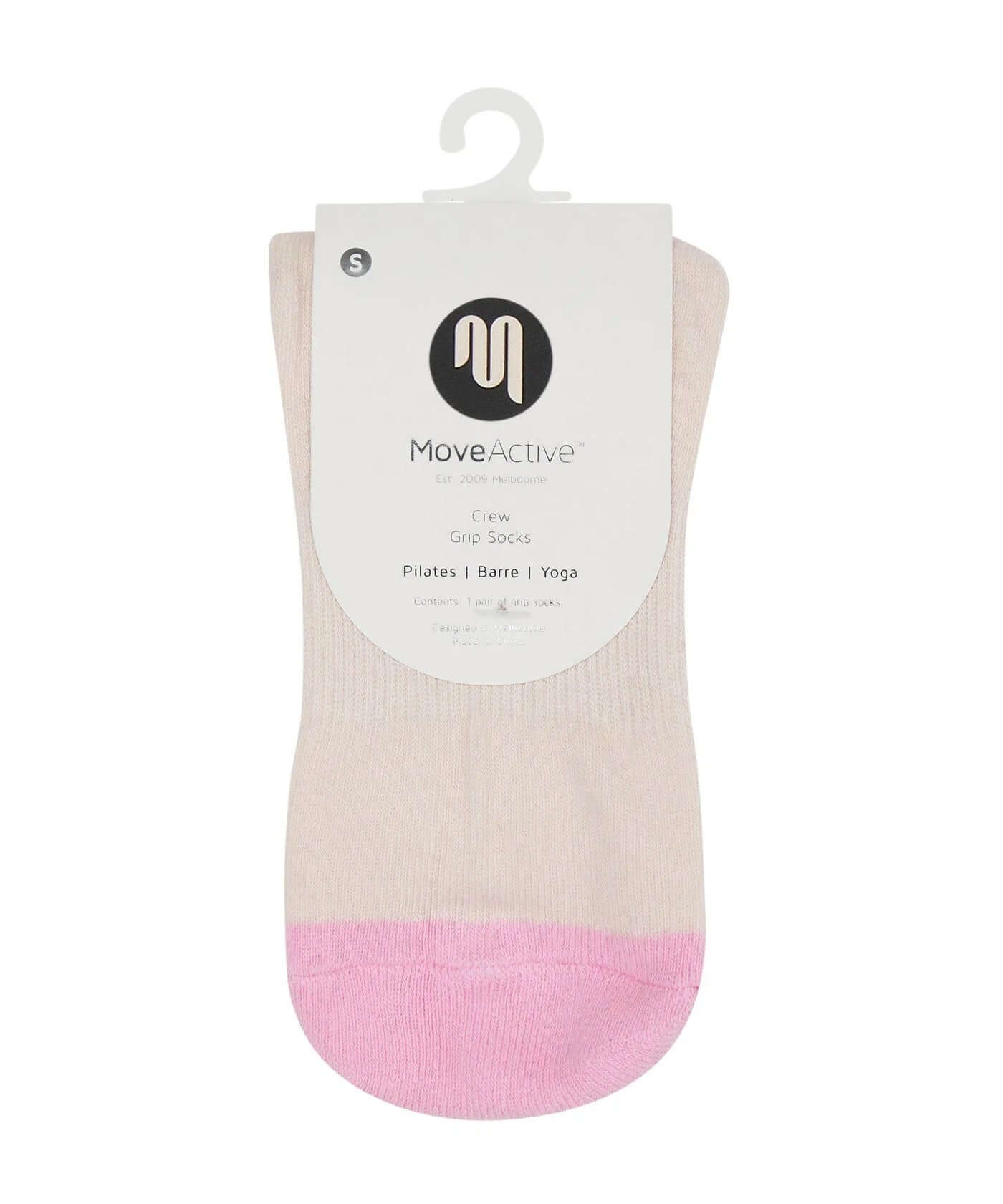 Crew Grip Socks - Pink Palms