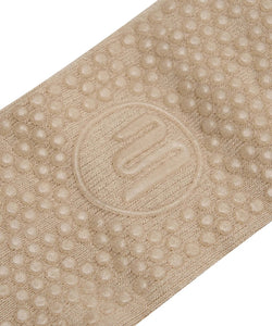 MoveActive Scrunch Grip Socks - Latte