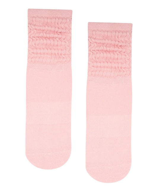 Move Active Scrunch Grip Socks - Pink