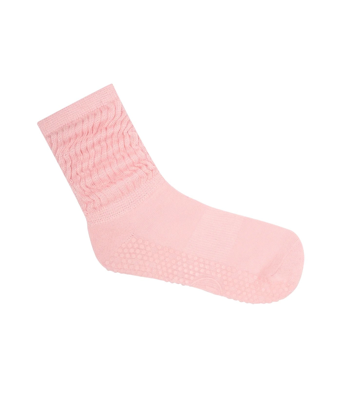 Move Active Scrunch Grip Socks - Pink