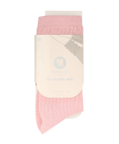 Move Active Scrunch Grip Socks - Pink