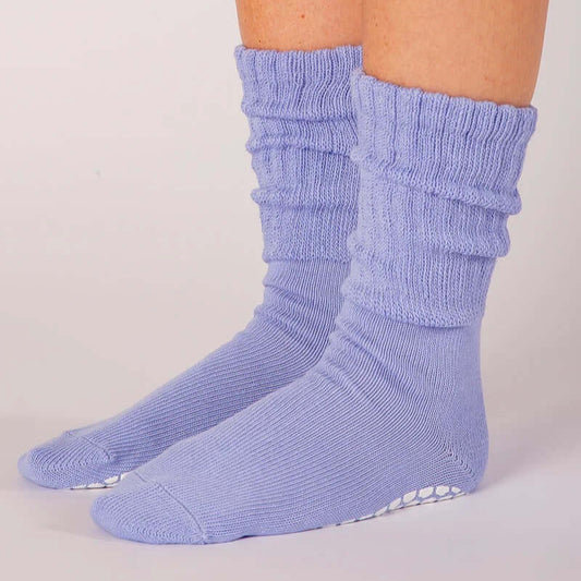 Scrunch Grip Socken - Lavendel