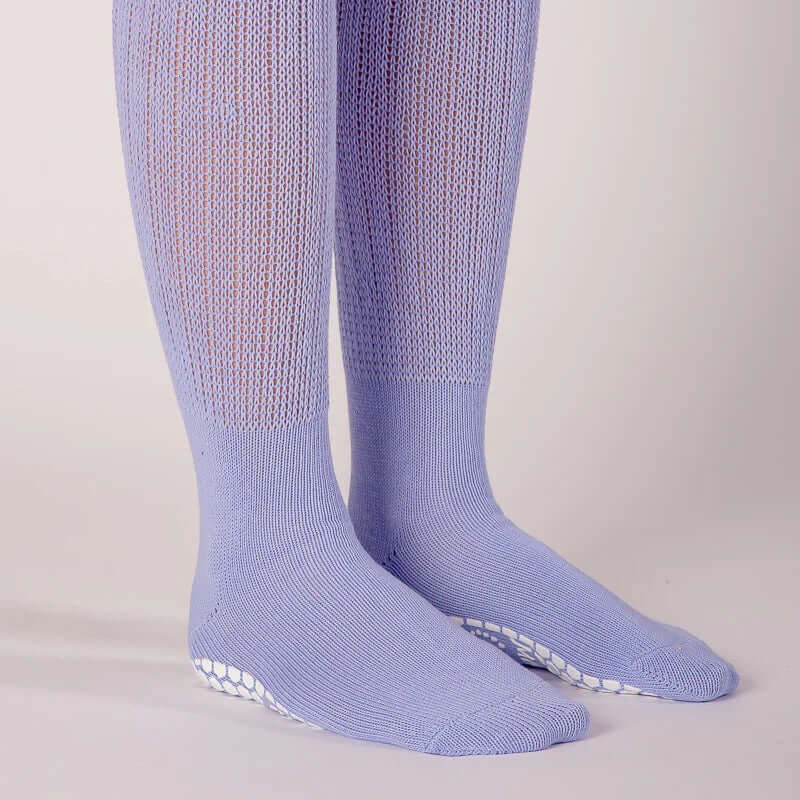 Scrunch Grip Socks - Lavender