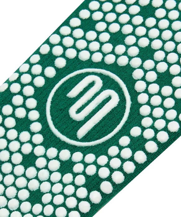 Crew Grip Socks - Emerald Rose Stripe