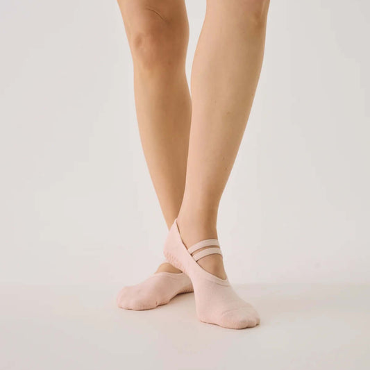MoveActive Ballett-Grip-Socken – Zartrosa 