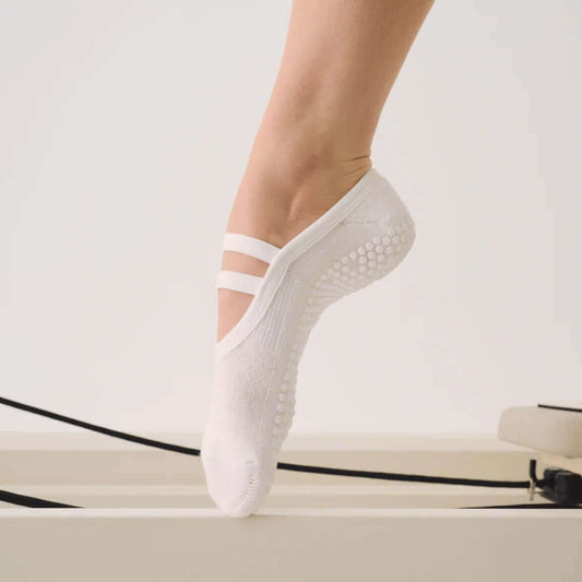 MoveActive Ballett-Grip-Socken – Elfenbein