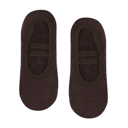 MoveActive Ballett-Grip-Socken – Schokolade 