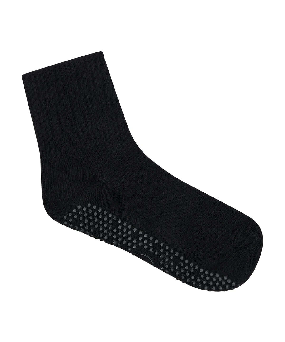 MoveActive Crew Grip Socks - Black