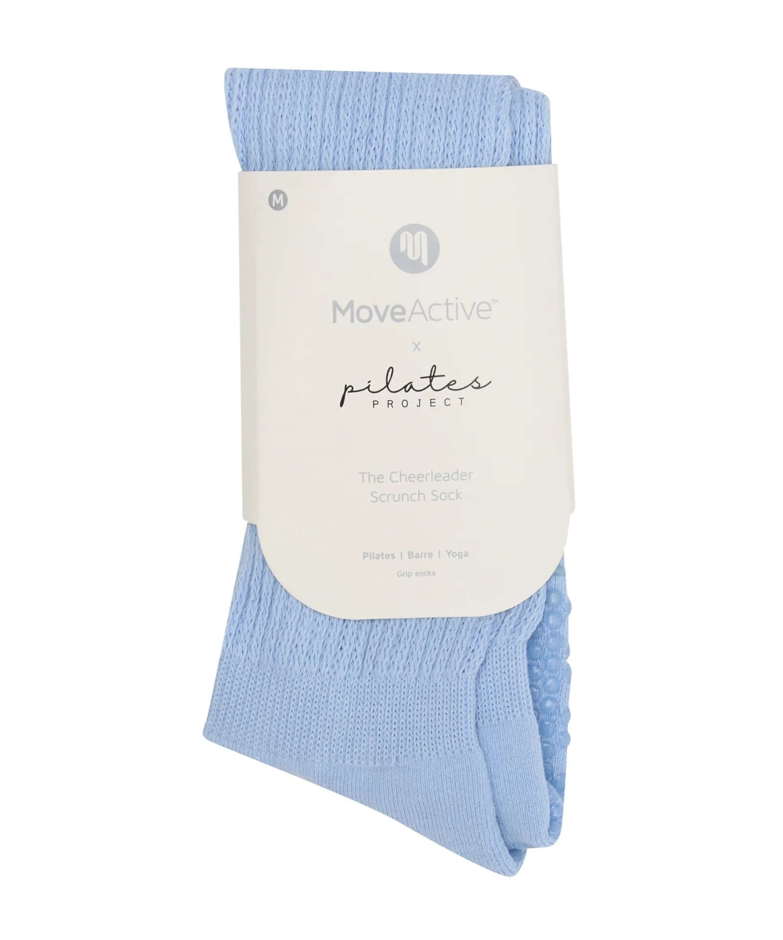 Scrunch Pilates Socks - Skyline Blue Sporty