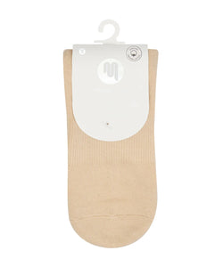 MoveActive Crew Grip Socks - Almond