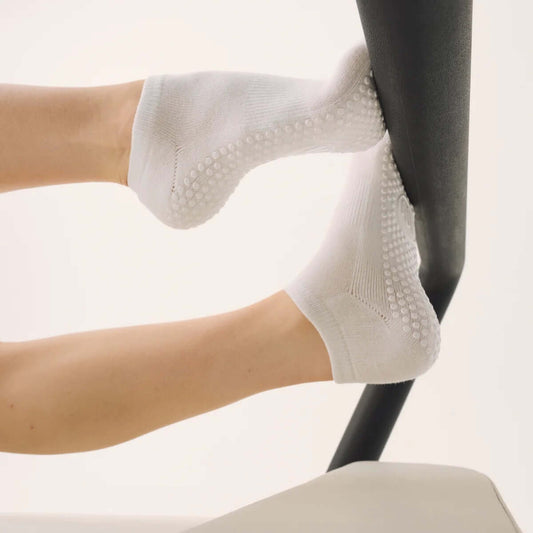 MoveActive Low Rise Grip Socken - Elfenbein